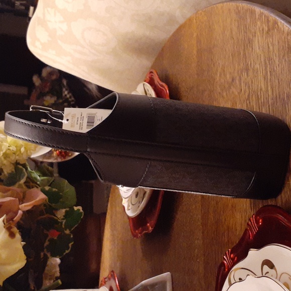 MICHAEL KORS BLACK MULTI WINE BOTTLE HOLDER NEW - Picture 7 of 13